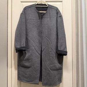 Vince reversible Wool Cashmere Coat Size XS